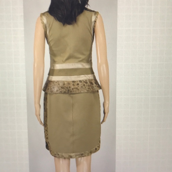 Givenchy runway leather trim dress 2012 Spring - Picture 5 of 10